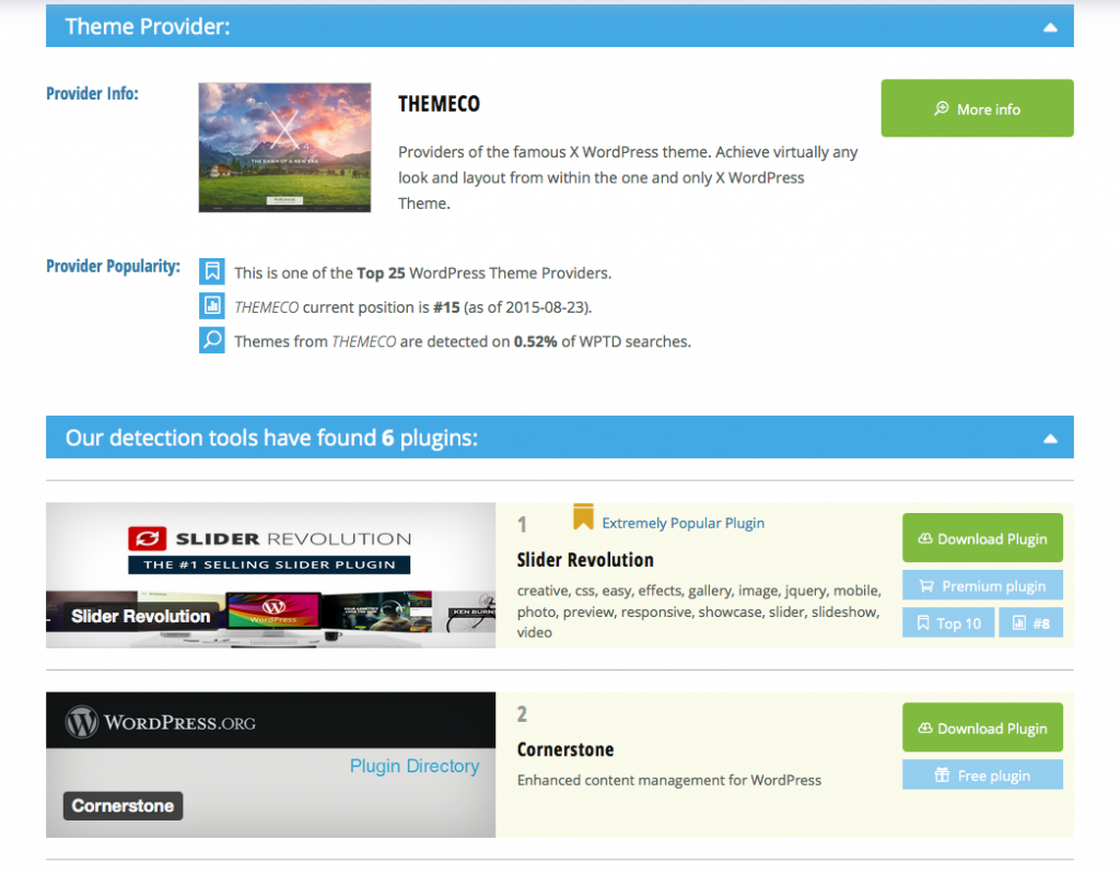 Want to know what I'm building with on WordPress? Stop by Theme Detector!